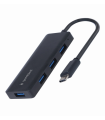 CONCENTRADOR GEMBIRD USB 3.1 (GEN 1) TIPO C DE 4 PUERTOS
