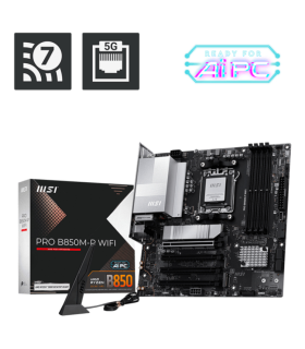 PLACA BASE MSI PRO B850M P WIFI PCI E x16 Gen5 M2 Gen5
