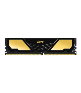 DDR4 TEAMGROUP ELITE HEATSINK 16GB 3200 NEGRO DORADO
