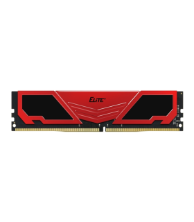 DDR4 TEAMGROUP ELITE HEATSINK 16GB 3200 NEGRO ROJO