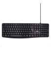 TECLADO EWENT BUSINESS ESPAÑOL ESCRITURA SILENCIOSA USB NEGRO
