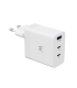 CARGADOR MOVIL EWENT CARGA RAPIDA PUERTOS 2 USB C Y 1 USB A 65W BLANCO