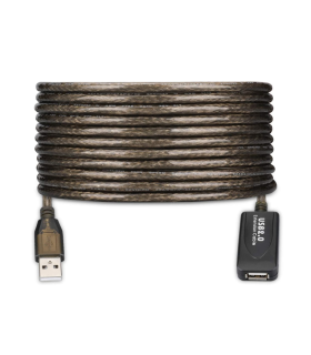 CABLE ALARGADOR EWENT USB 20 USB A AMPLIFICACION SENAL 5m NEGRO