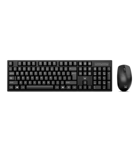 COMBO TECLADO RATON EWENT ESPANOL TECLAS PROGRAMABLES RF INALAMBRICO NEGRO