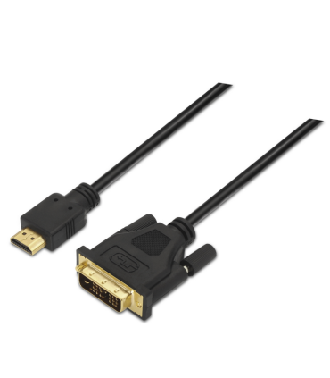 CABLE AISENS DVI A HDMI DVI18 1 M HDMI A M NEGRO 18M