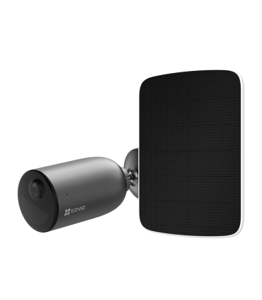 EZVIZ KIT CAMARA IP EB3 EXT 2K VISNOCT WI DETEC COCHES HUMANKIT SOLAR BK