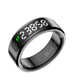 LEOTEC SMART RING KOR MAU NEGRO TALLA 9