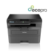 IMPRESORA BROTHER MULTIFUNCION LASER MONO DCP L2627DWE WIFI DUPLEX NEGRA