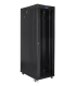 ARMARIO LANBERG RACK 19 42U 600X1200 FLAT PACK NEGRO PUERTA CRISTAL CON LCD