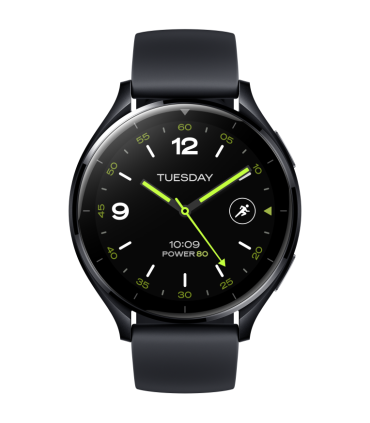 SMARTWATCH XIAOMI WATCH 2 BLACK CASE WITH BLACK TPU STRAP