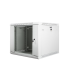 ARMARIO LANBERG MURAL 9U 600X600 RACK 19 FLAT PACK V2 PUERTA CRISTAL GRIS