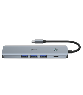 LEOTEC DOCKING STATION 6 1 1USB C PD100 POWERDATOS 3USB30 1HDMI 4K 30HZ