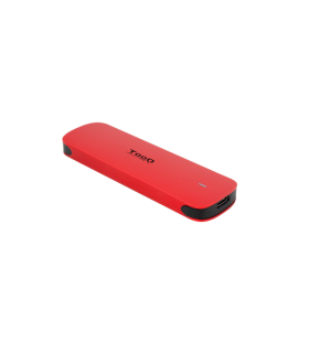 CARCASA HDD TOOQ TQE 2201R M2 ALUMINIO ROJA