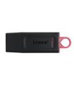 USB 3.2 KINGSTON 256GB DATATRAVELER EXODIA NEGRO / ROJO