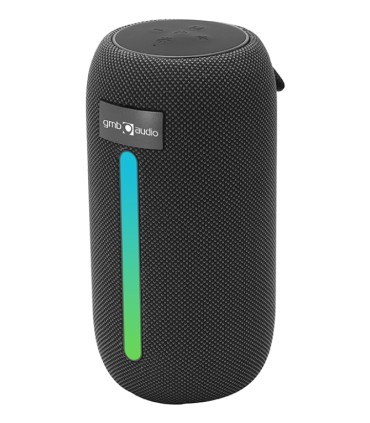 ALTAVOZ PORTATIL GEMBIRD 8W BT LED RGB NEGRO