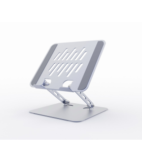 SOPORTE ELEVADOR PLEGABLE PARA PORTATIL GRIS ESPACIAL