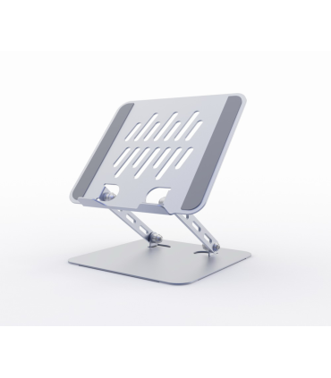 SOPORTE ELEVADOR PLEGABLE PARA PORTATIL GRIS ESPACIAL