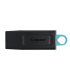 USB 32 KINGSTON 64 GB DATATRAVELER EXODIA NEGRO TURQUESA