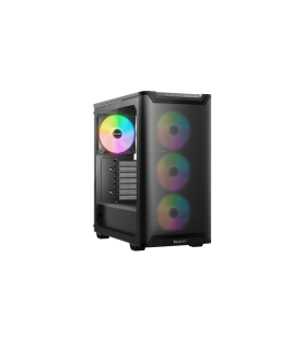 CAJA BEQUIET PURE BASE 501 LX 4XVENT 140 MM S N NEGRO