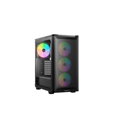 CAJA BEQUIET PURE BASE 501 LX 4XVENT 140 MM S N NEGRO