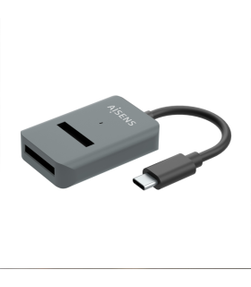 USB C DOCK AISENS M2 NGFF ASUC M2D012 GR SATA NVME A USB31 GEN2 GRIS