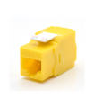 PRESA KEYSTONE WP CAT.6A UTP, TOOLLESS, COLOR AMARILLO