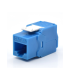 PRESA KEYSTONE WP CAT6A UTP TOOLLESS COLOR AZUL