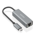 CONVERSOR AISENS USB31 GEN1 USB C A ETHERNET GIGABIT GRIS 15CM