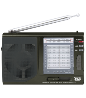 RADIO TREVI MB 728 PORTABLE MULTIBAND RADIO ESTILO RETRO BLACK