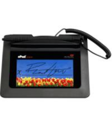 CAPTURADOR DE FIRMAS EPAD VISION VP9808 FIRMA EN COLOR