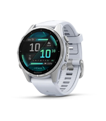 SMARTWATCH GARMIN FENIX 8 AMOLED 43MM ACERO BLANCO