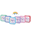 RELOJ DESPERTADOR NIÑOS TREVI SL 3047 RAINBOW ALARM MIX COLOR