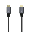 CABLE HDMI AISENS V2.1 ULTRA ALTA VELOCIDAD 8K60HZ M/M 2.0M GRIS NEGRO