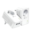 POWERLINE TP-LINK AV1000 KIT 2 UDS 2 PTOS GIGA CON ENCHUFE