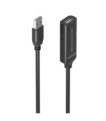 CABLE AISENS USB 20 PROLONGADOR AMPLIFICADOR A M A H NEGRO 50M