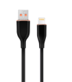 CABLE DE CARGA Y DATOS GEMBIRD DE SILICONA PREMIUM DE 8 CLAVIJAS 1,5 M NEGRO