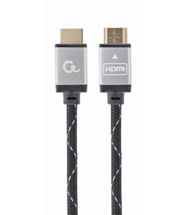 CABLE TRENZADO HDMI 20 4K 60HZ GEMBIRD SELECT PLUS SERIES CON ETHERNET 2M NEGRO