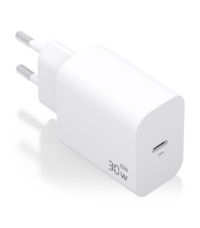 CARGADOR AISENS GAN 30W 1XUSB C PD30 BLANCO