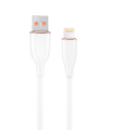 CABLE DE CARGA Y DATOS GEMBIRD DE SILICONA PREMIUM DE 8 CLAVIJAS 1,5 M BLANCO