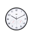 RELOJ PARED TREVI OM 3510 T 30CM WALL CLOCKTERMHYGROM BLACK