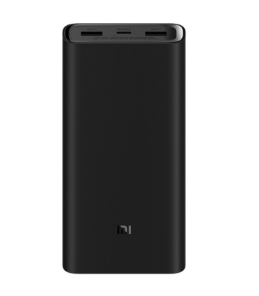 POWER BANK XIAOMI REDMI BATERIA 20000 MAH CARGA RAPIDA 2XUSB A 1XUSB C