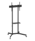 SOPORTE SUELO AISENS RUEDA BANDEJA DVD MONITOR TV 45KG 37 70 NEGRO