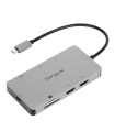 DOCKING STATION TARGUS TIPO C A HDMI 2.0 X2 USB-A X2 PLATA
