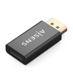 CONVERSOR AISENS DISPLAYPORT A HDMI 4K60HZ DP M HDMI H NEGRO
