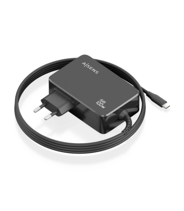 CARGADOR AISENS GAN 100W PD30 1XUSB C 18M NEGRO