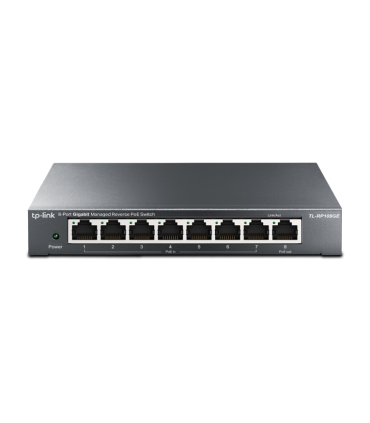 SWITCH OMADA RP108GE 8 PORT GIGA MANAGED REVERSE POE REQUIERE POE ADICIONAL
