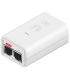 INYECTOR POE UBIQUITI POE 24 7W G WH ISP POE INJECTORS 24V 7W 03A GIGA BLANCO