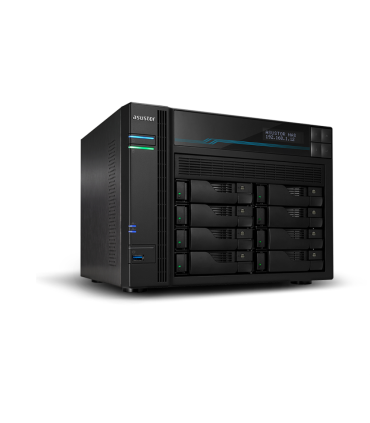 NAS ASUSTOR TOWER 8 BAY QUAD CORE 8GB DDR4 10 GBE X 2 25 GBE X 2 USB 32