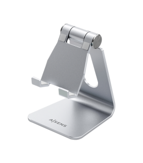 SOPORTE TABLET AISENS SOBREMESA M AJUSTABLE PLATA