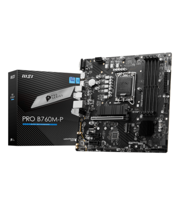 PLACA BASE MSI PRO B760M P 1700 MATX 4XDDR5